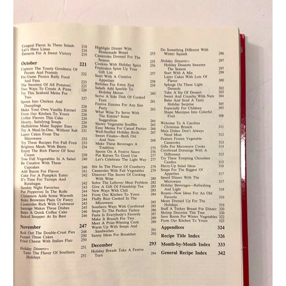 Vtg Southern Living 1980 & 1983 Ann. Recipes Cookbooks:Over 1400+ Pages Recipes - Picture 12 of 13